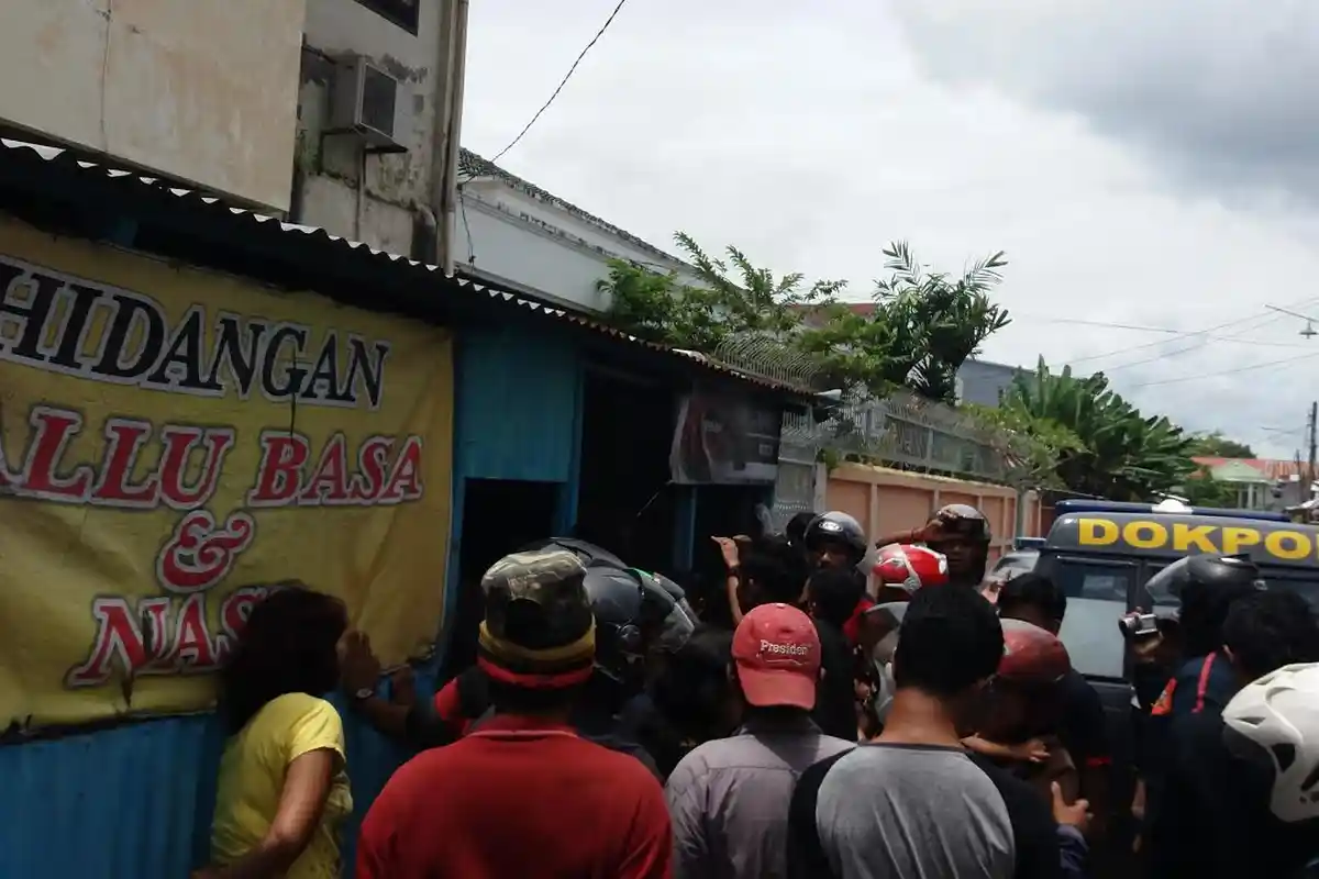BREAKING NEWS: Ada Mayat Ditemukan di Warung Pallubasa Jl Veteran Utara