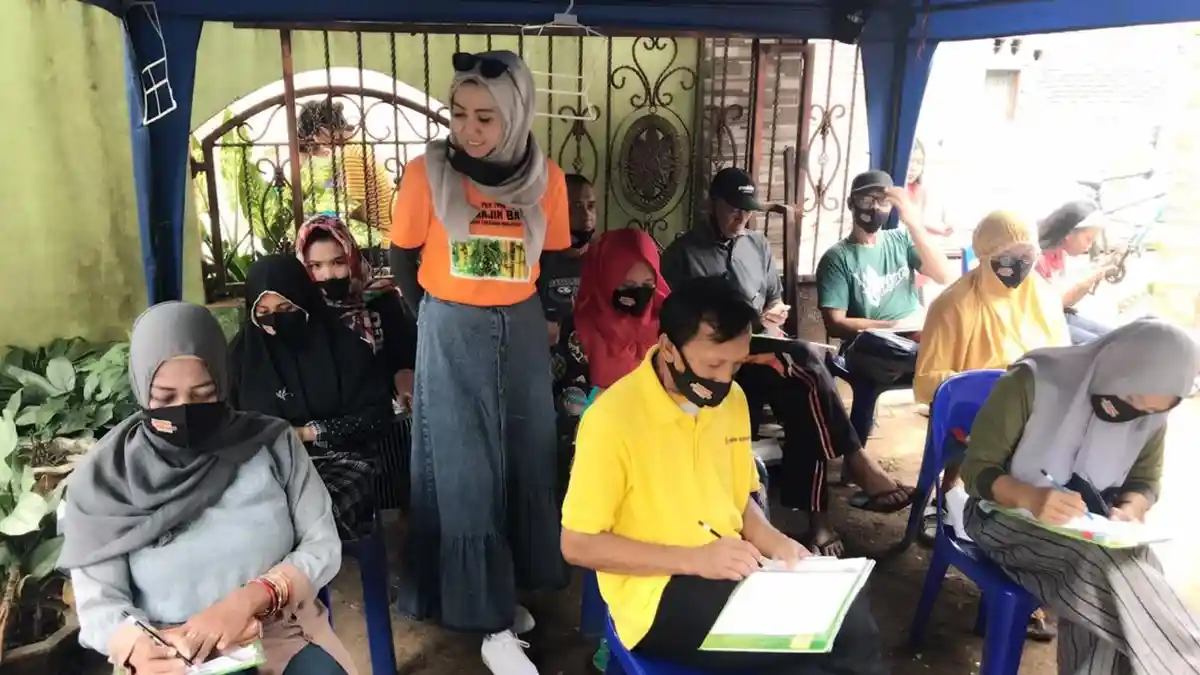 UMI Latih Desain Produk Kerajinan Bambu ke Warga Pulau Lakkang