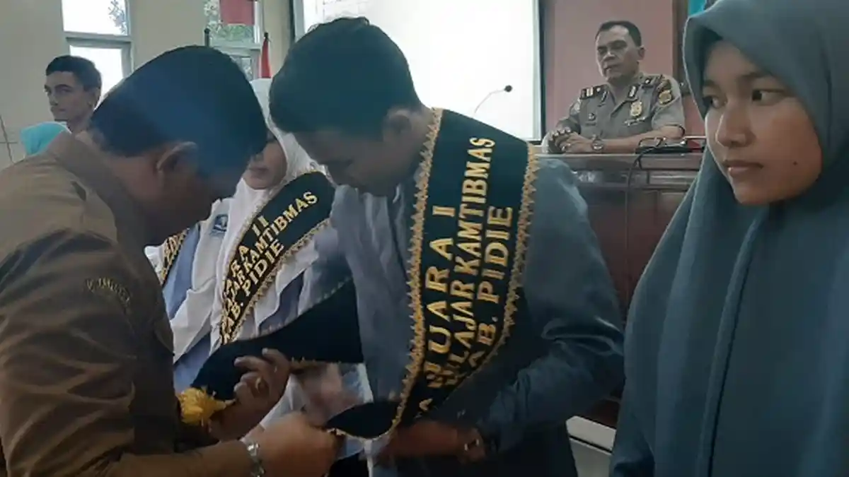 SMKN 1 Sigli Juara Duta Pelajar Kamtibmas Polres Pidie 2019