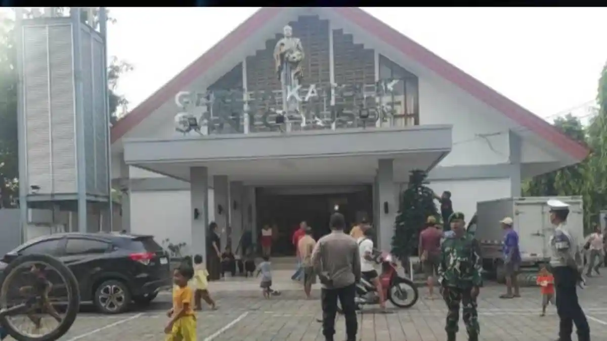 Gereja Santo Yusuf Kota Bima Bersiap Gelar Misa Natal 2024