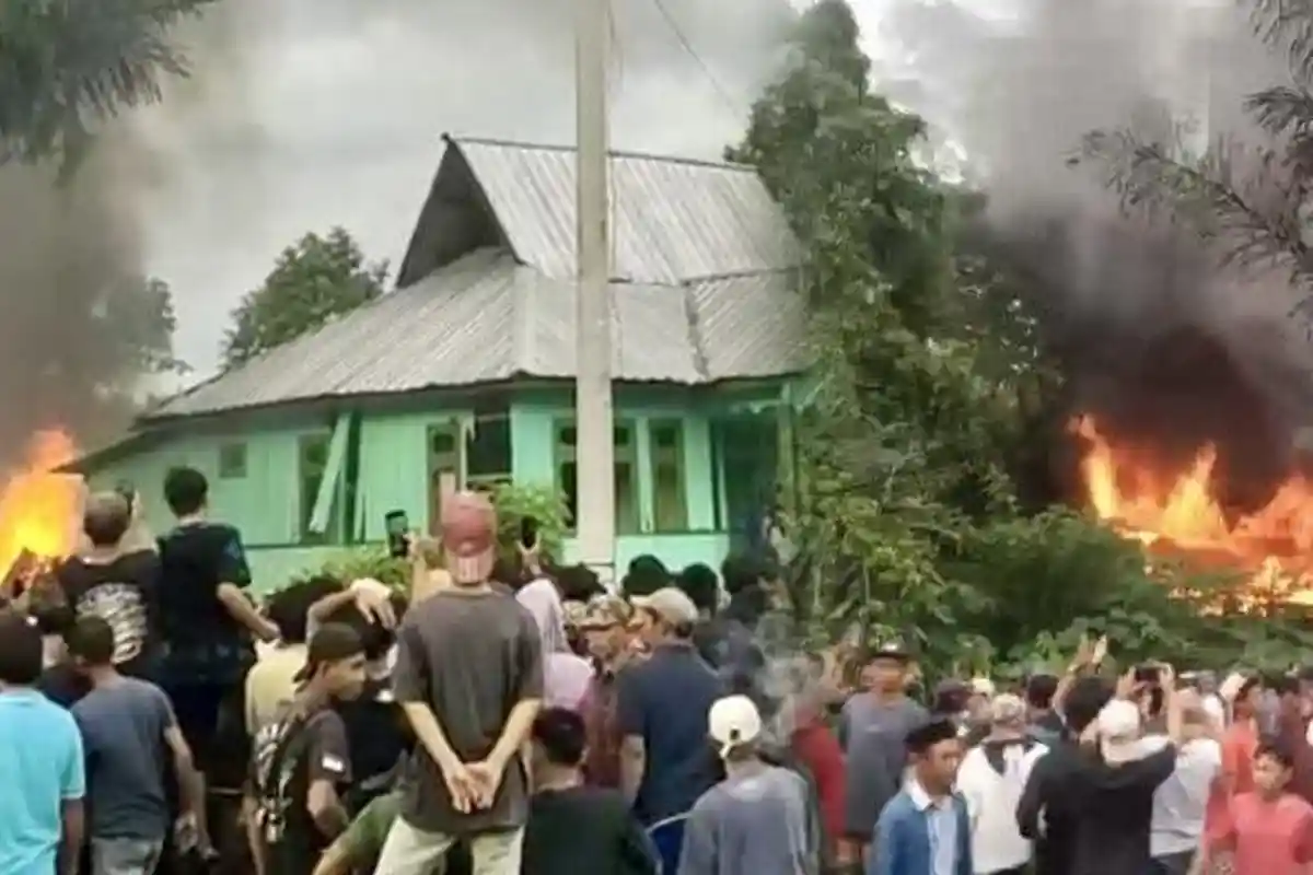 Emosi Warga Lampung Bakar Kantor TNBBS Gara-gara Harimau Tak Kunjung Ditangkap, 2 Orang Tewas 1 Luka