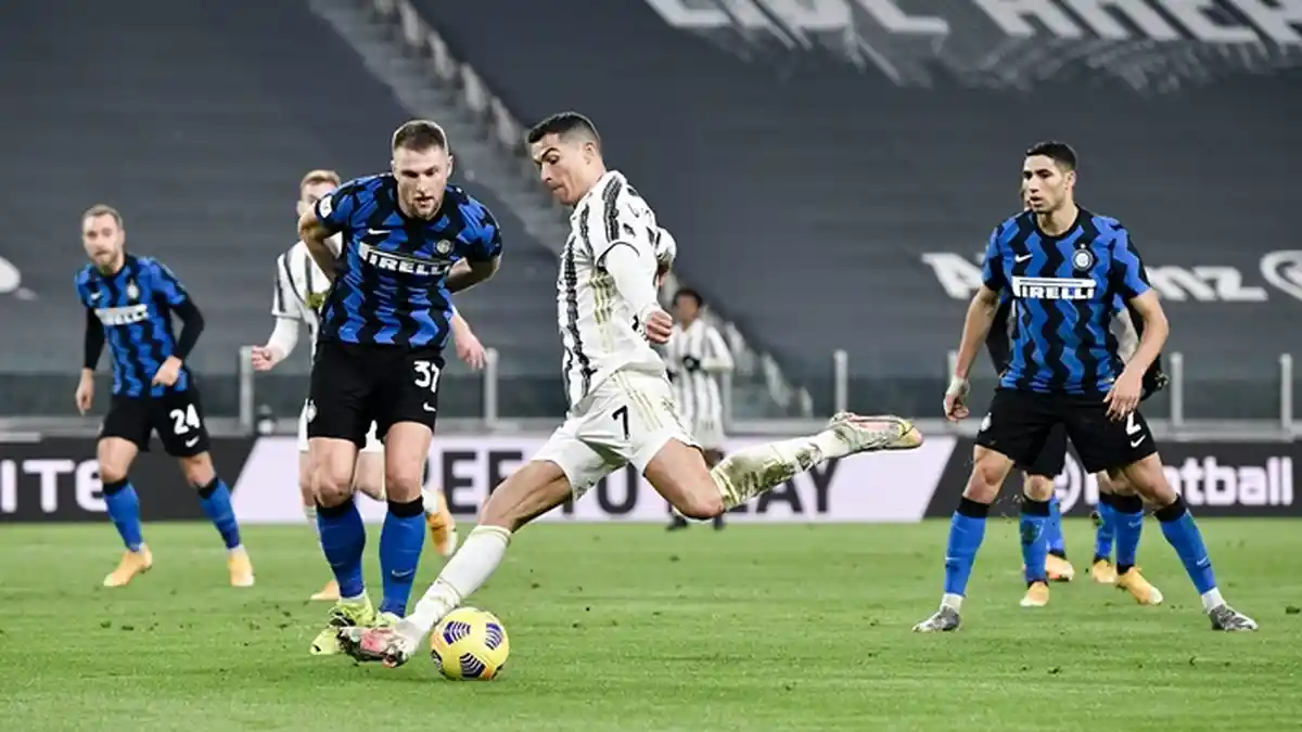AKHIRNYA Juventus ke Final Coppa Italia meski Inter Milan Sukses Bikin Ronaldo Mandul