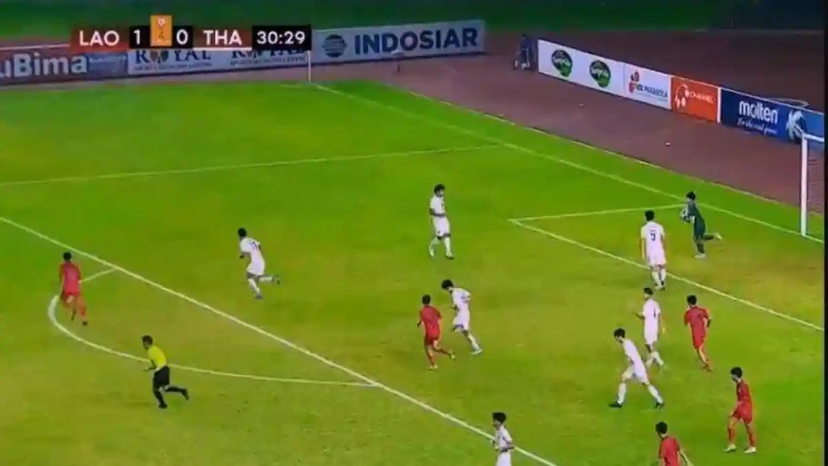 Laos vs Thailand Piala AFF U-19 2022,  Gajah Perang Tersingkir, Laos Tantang Malaysia di Final
