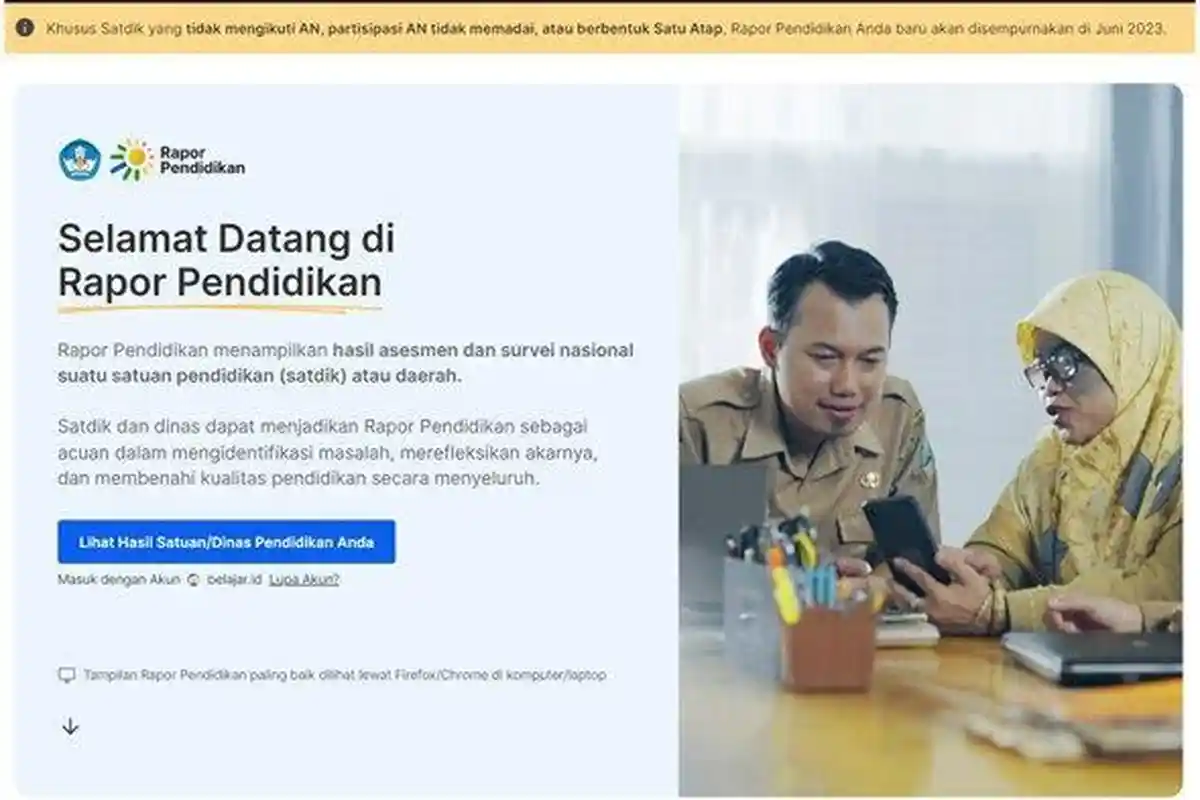 Nikmati Fitur Baru Platform Rapor Pendidikan Versi 2.0, Satuan Pendidikan Bisa Rasakan Manfaatnya