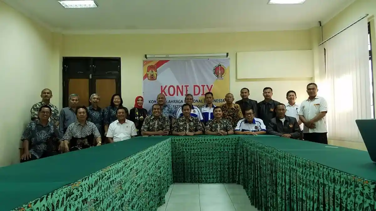 KONI DIY Gelar Rapat Evaluasi Penyelenggaraan Porda