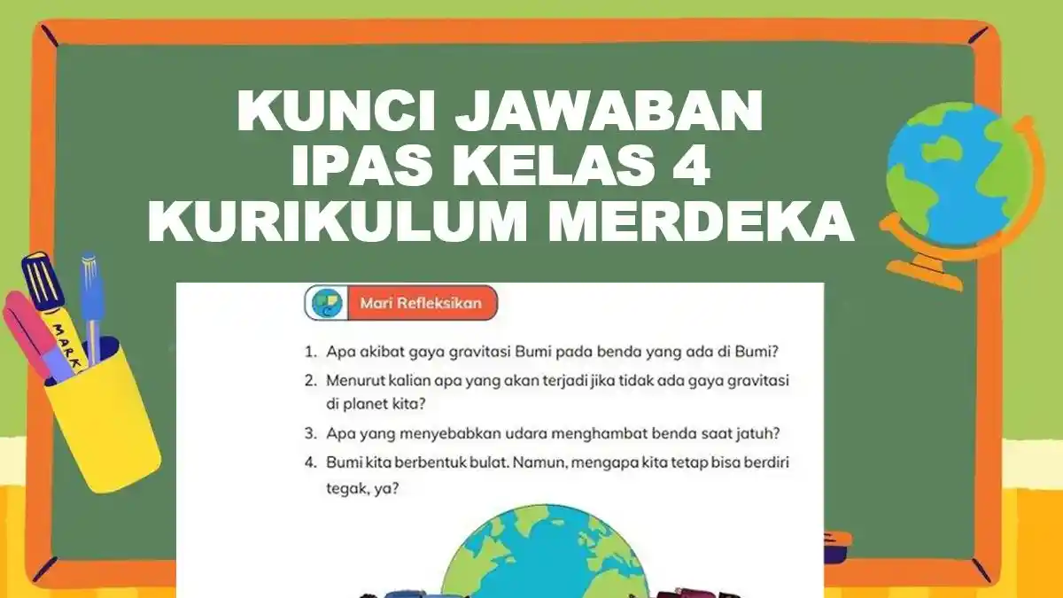 Kunci Jawaban IPAS Kelas 4 Halaman 88 Mari Refleksikan Kurikulum Merdeka