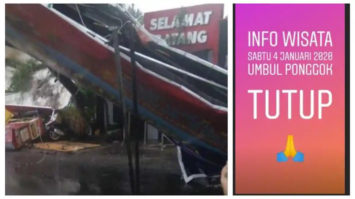 Diterjang Angin Ribut, Umbul Ponggok Ditutup Hari Ini
