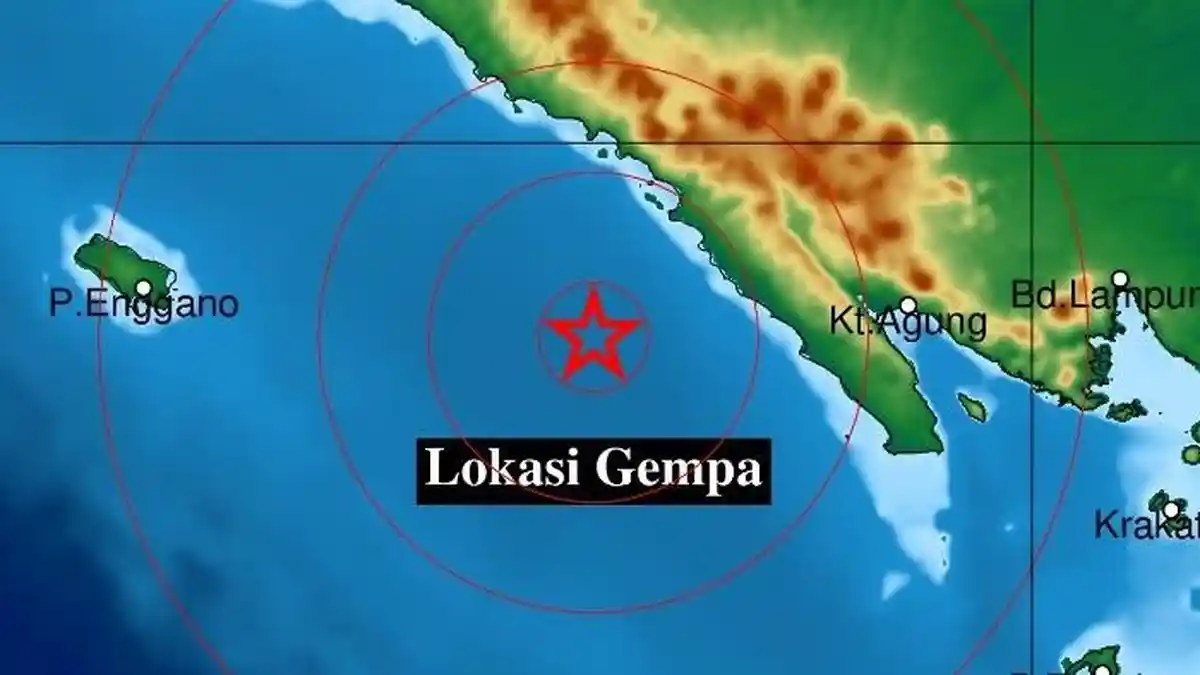 Gempa Bumi Terkini Minggu 5 Januari 2025, Info BMKG Magnitudonya