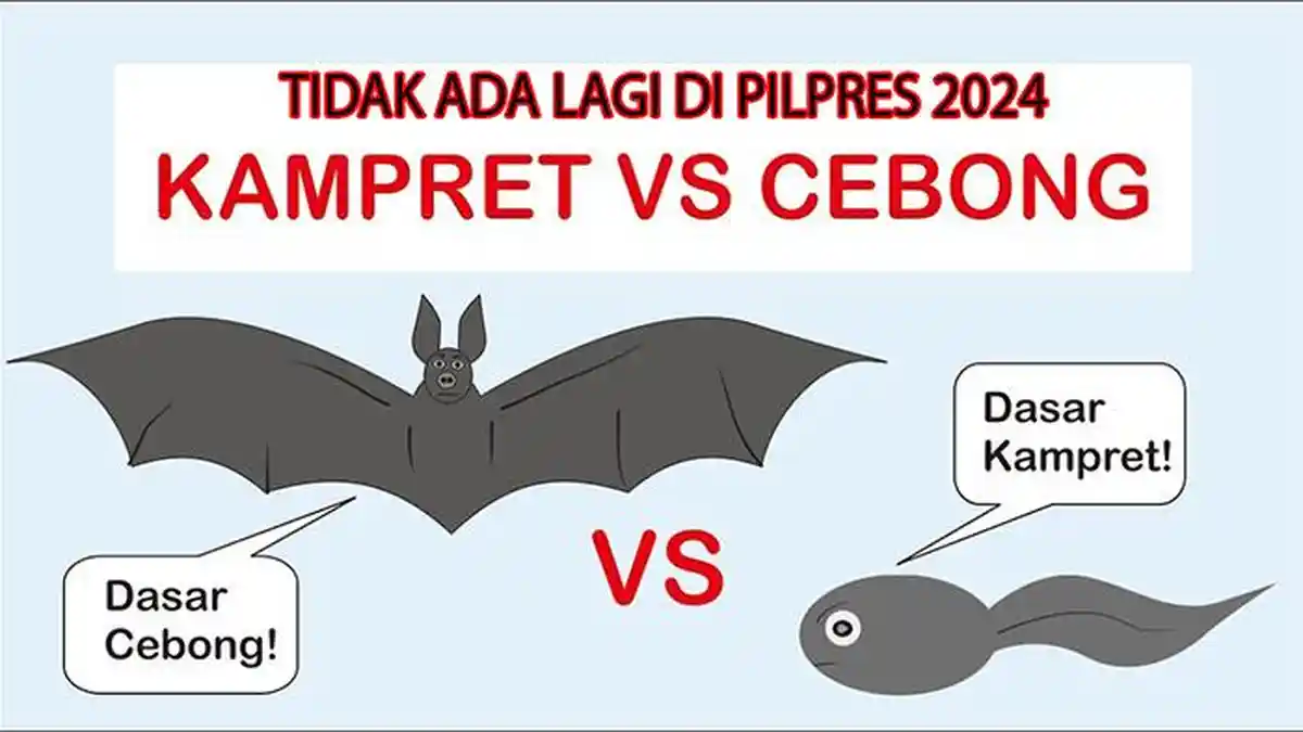 Asal Mula Julukan 'CEBONG' dan 'KAMPRET' yang Disepakati Bersama Tidak Ada Lagi di Pilpres 2024