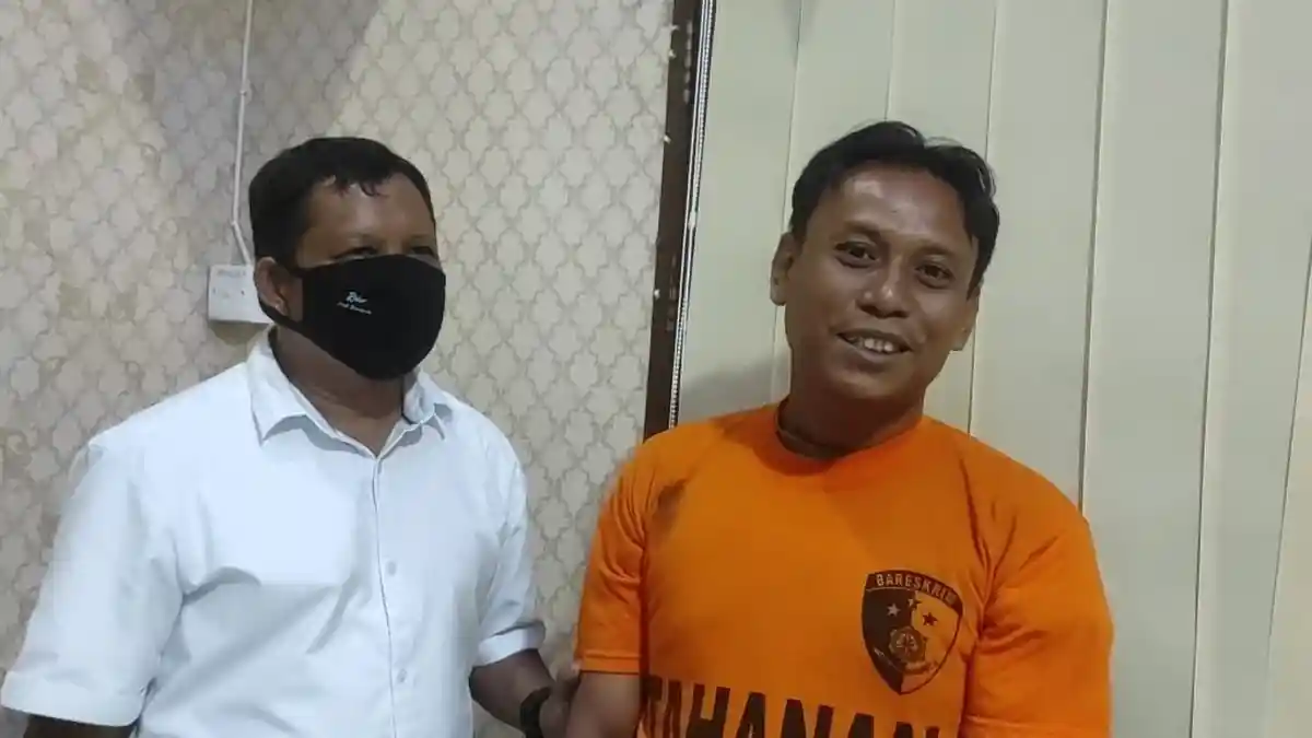 TEGA ! Lindung Situmeang Rampas Uang Pengemis Buta, Merasa Tak Bersalah, Senyum saat Diinterogasi