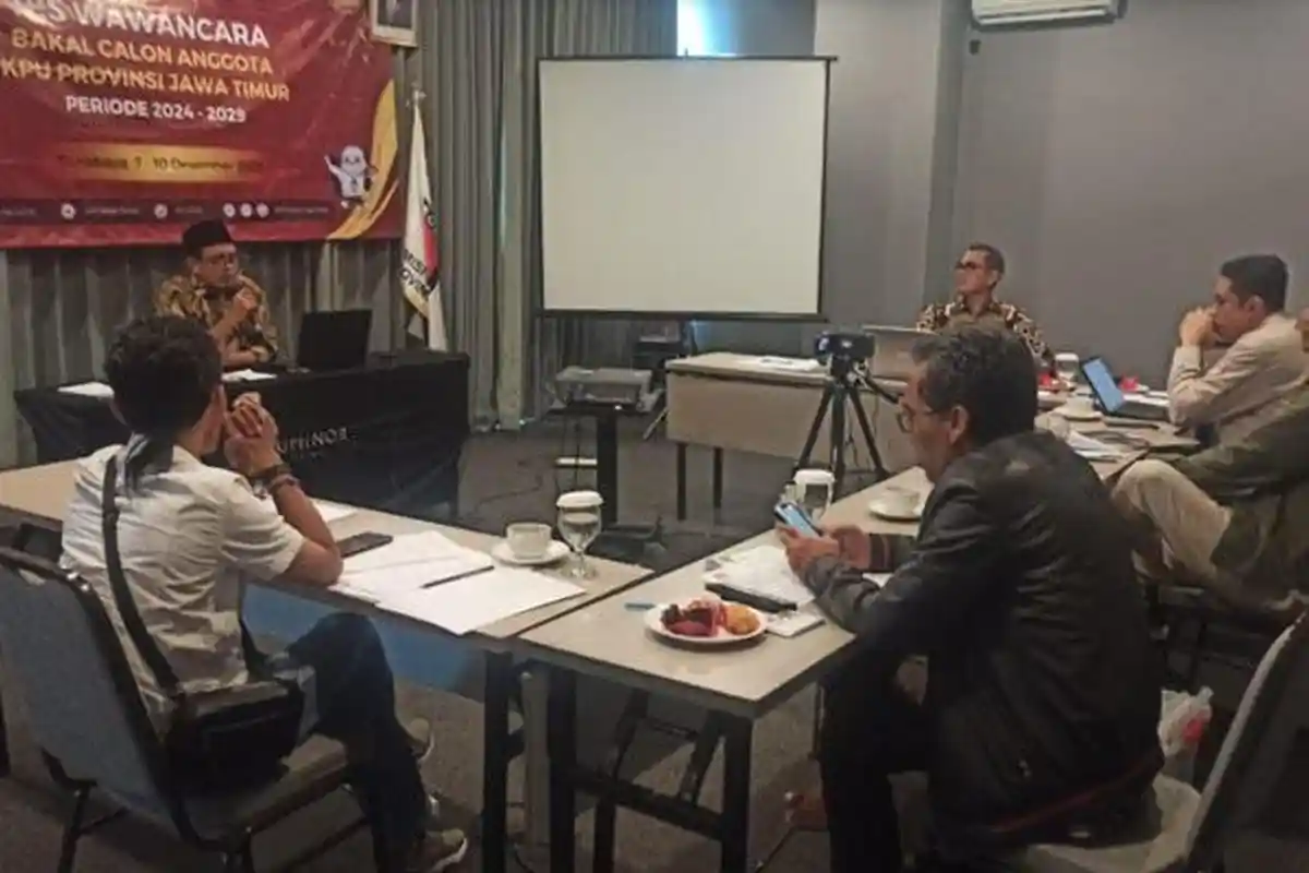 Daftar Lengkap 14 Orang Calon Komisioner KPU Jatim Periode 2024-2029 yang Lolos Fit and Proper Test