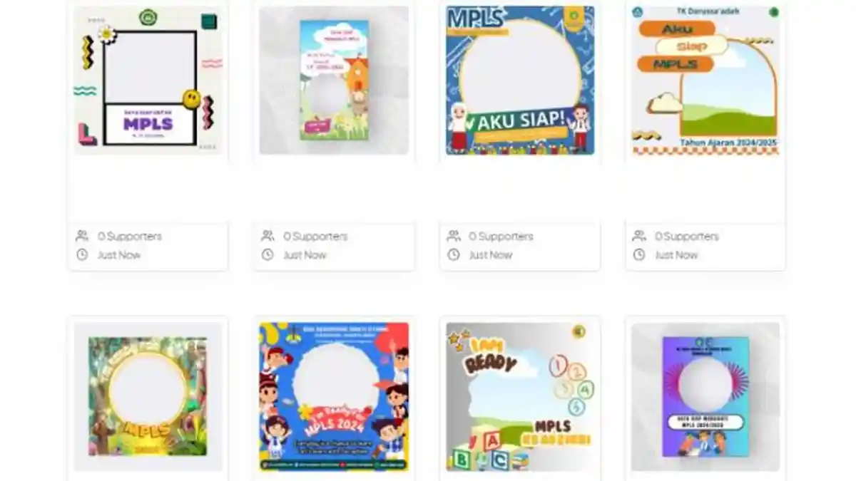 30 Link Twibbon MPLS 2024 untuk Anak Sekolah, Bisa Diunduh Gratis