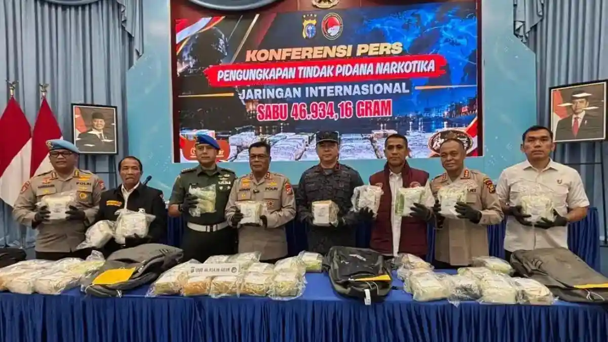 Prajurit TNI dari Kodim Langkat Sumut Ditangkap Bawa Sabu Rp84,5 Miliar ...