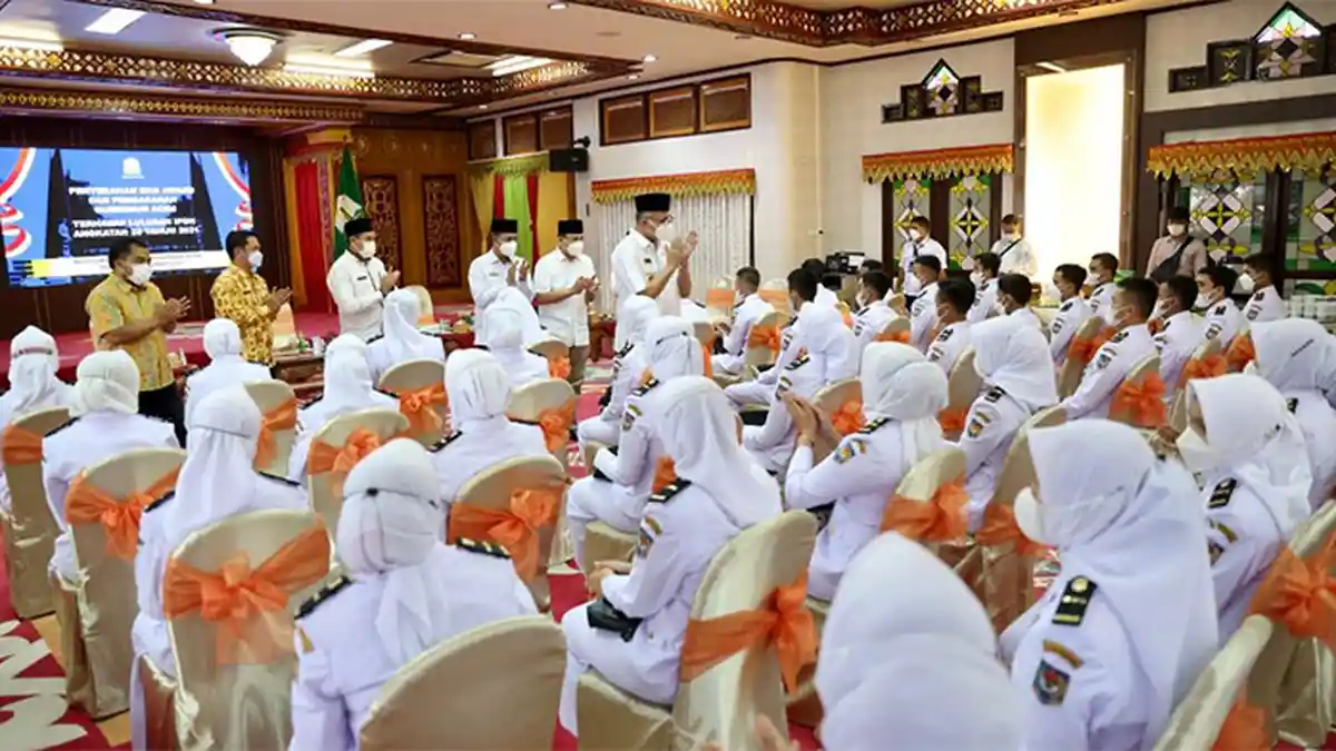 Gubernur Beri Pengarahan kepada Lulusan IPDN asal Aceh