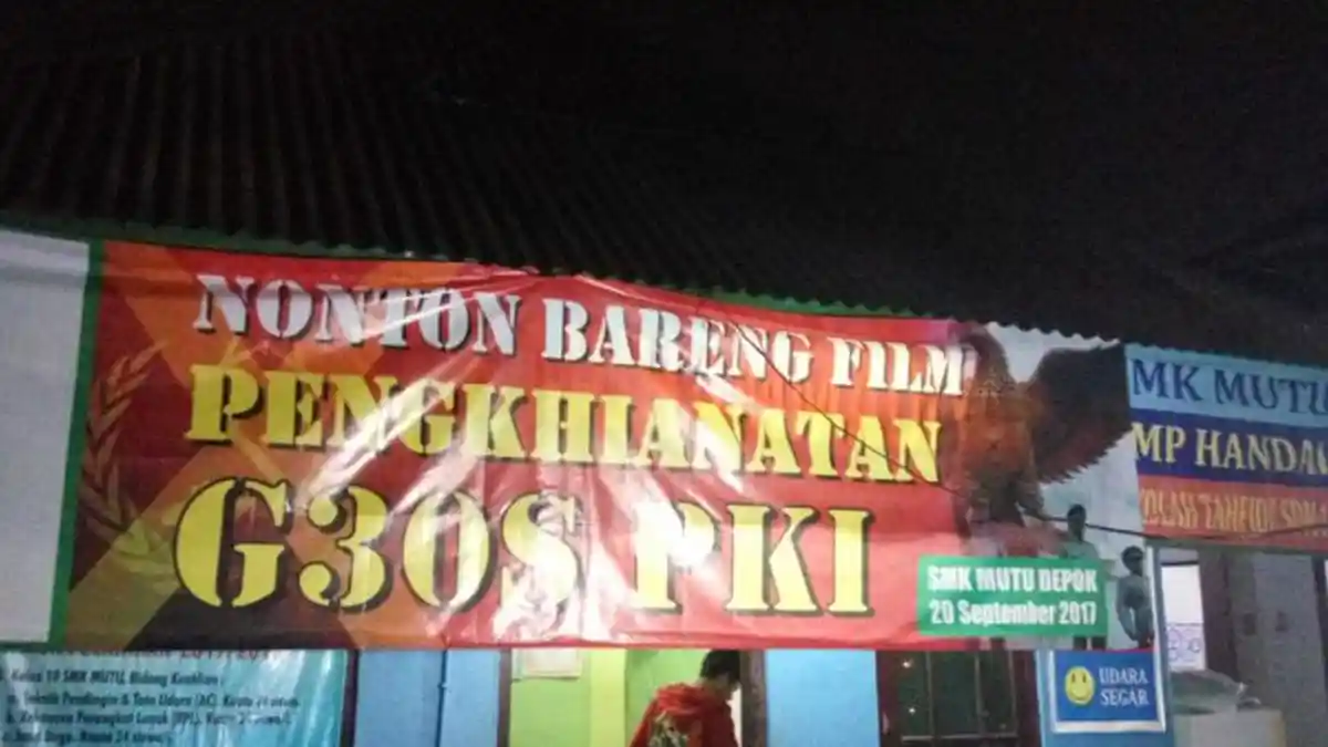 Eksponen 98 Dukung Nobar Film Tragedi 30 September 1965 yang Digagas Panglima TNI