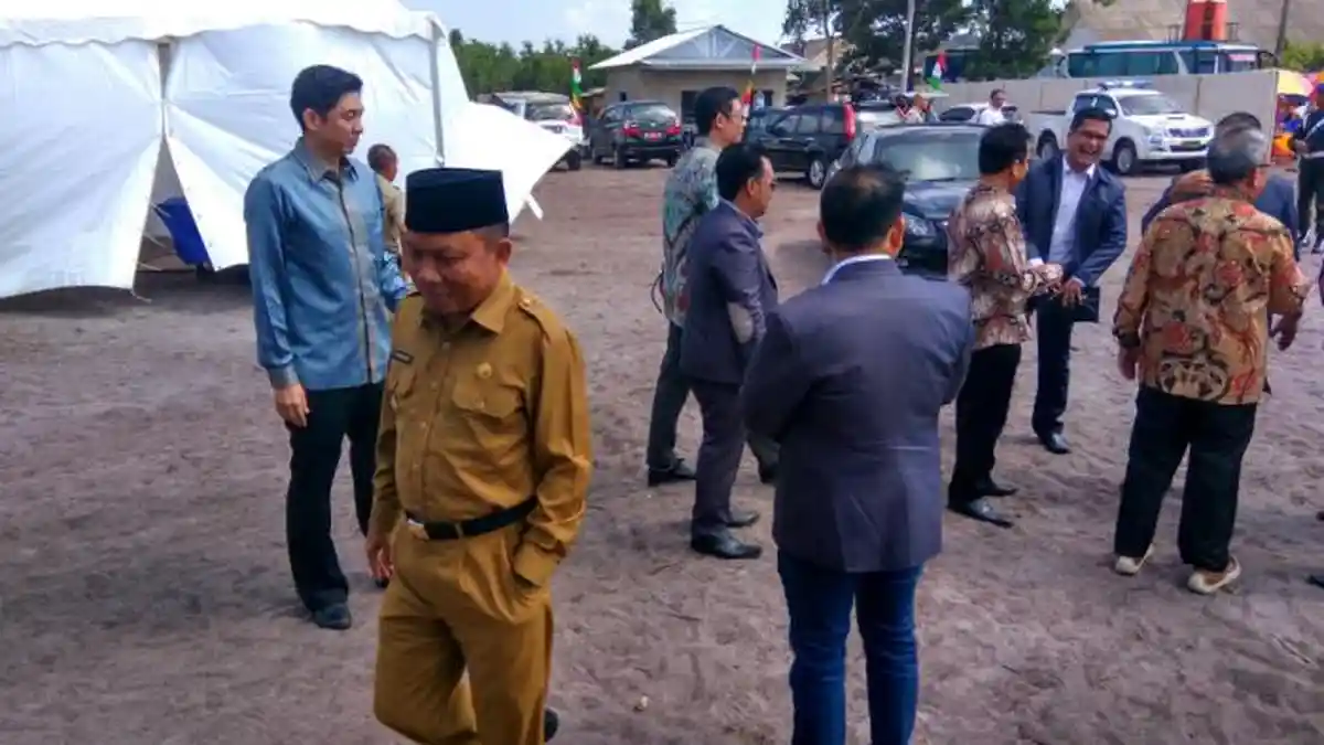 Peletakan Batu Pertama Pengolahan dan Pemurnian Mineral, Zircon dan Elminit