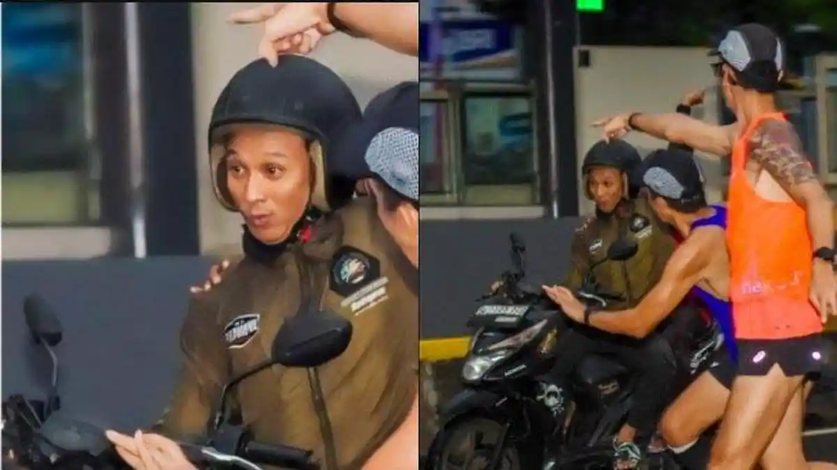 VIRAL Wajah Jambret di CFD Jakarta Tetangkap Kamera Professional, Muka dan Plat Motor Tampak Jelas