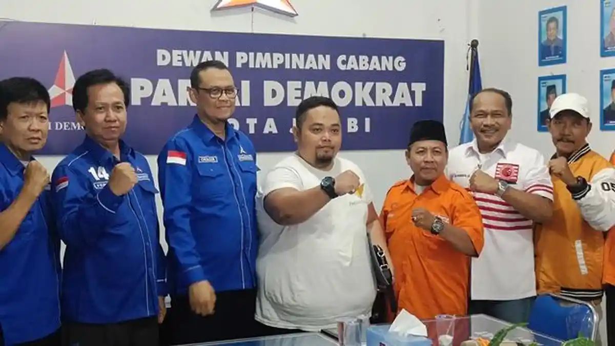 Serius Maju Pilwako Jambi 2024, Andrio Utama Daftar Ke Demokrat