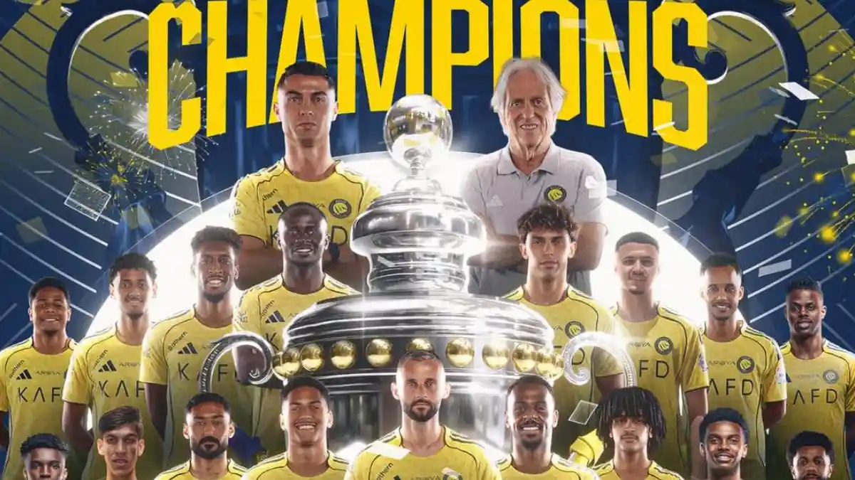 Al Nassr Juara Liga Arab Saudi,<strong></strong> Akhiri Penantian 7 Tahun