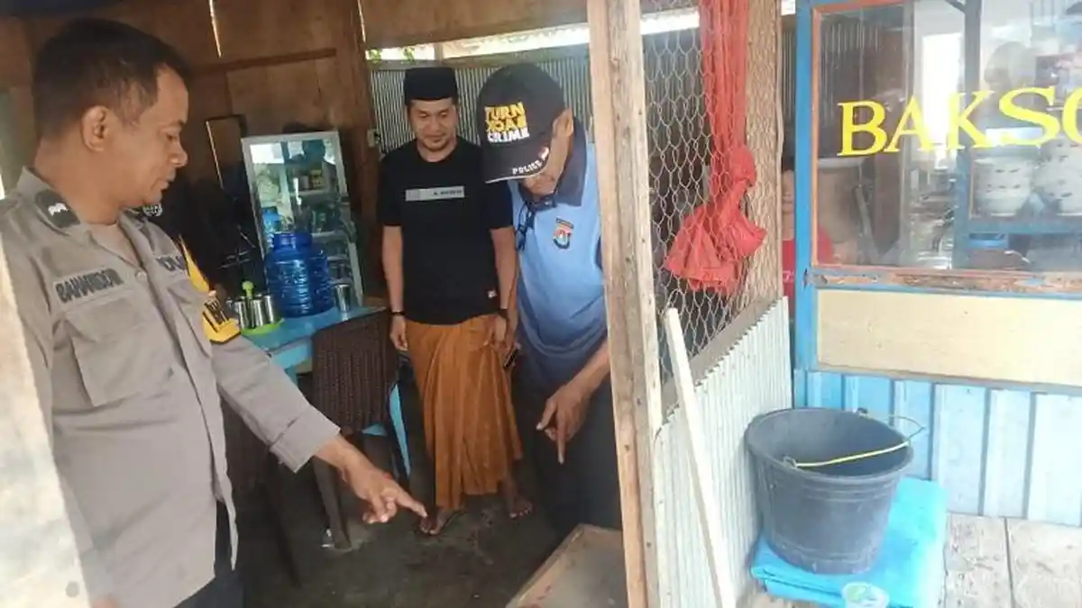 Polisi Kejar Pencuri Kotak Amal Masjid di Malunda Majene