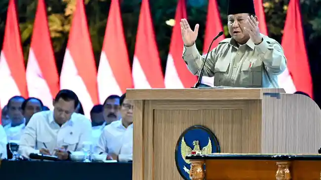 Prabowo Tegaskan Sekolah Rakyat Program Prioritas di Rakornas Pusat–Daerah 2026