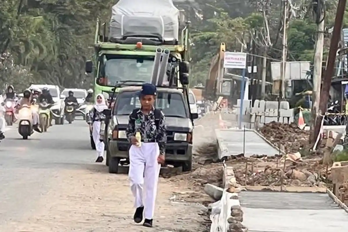 Terkendala Kerusakan Pipa, Proyek Drainase Untung Suropati-Slamet Riyadi Samarinda Ditunda Sementara