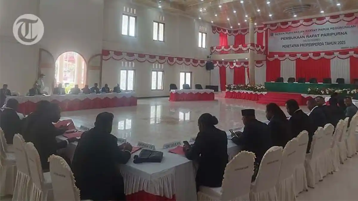 DPR Papua Pegunungan Bahas 21 Raperda Strategis dalam Rapat Paripurna di Wamena