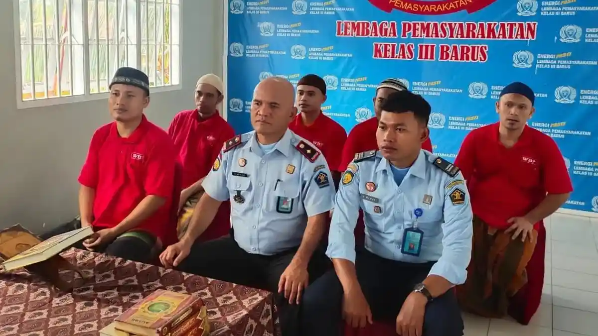 Peringati HBP ke-59, Lapas Barus Kanwil Kemenkumham Sumut Ikuti Technical Meeting Lomba MTQ