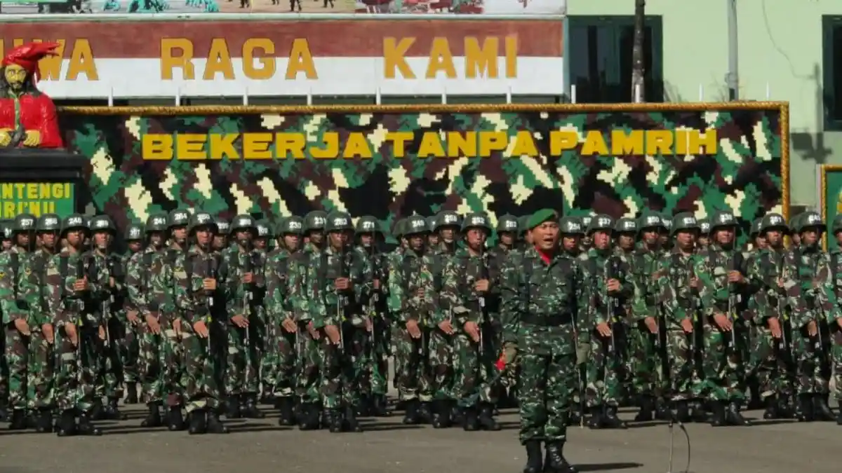 599 Calon Prajurit TNI Upacara Pendidikan Pertama di Malino