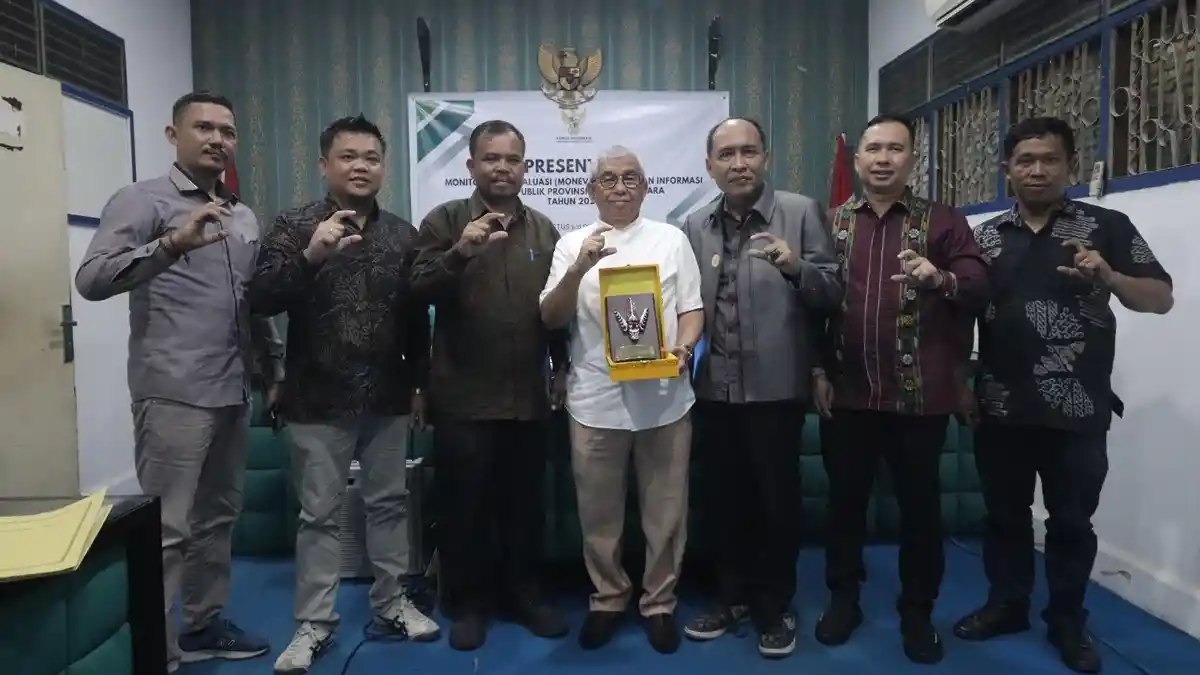 KADIS Kominfo Pemkab Pakpak Bharat Paparkan Hal Ini di Hadapan Komisioner KIP Sumut