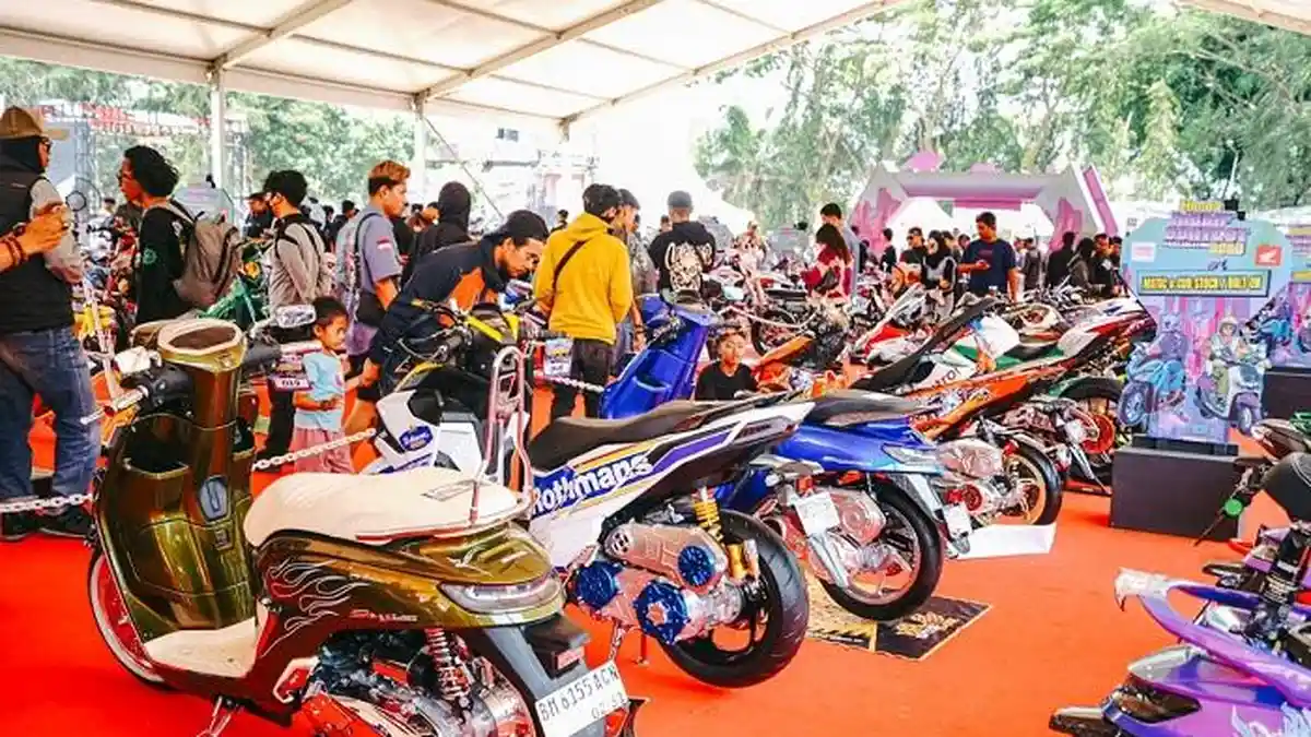 Skuter Kalcer Curi Perhatian di Honda Modif Contest 2026