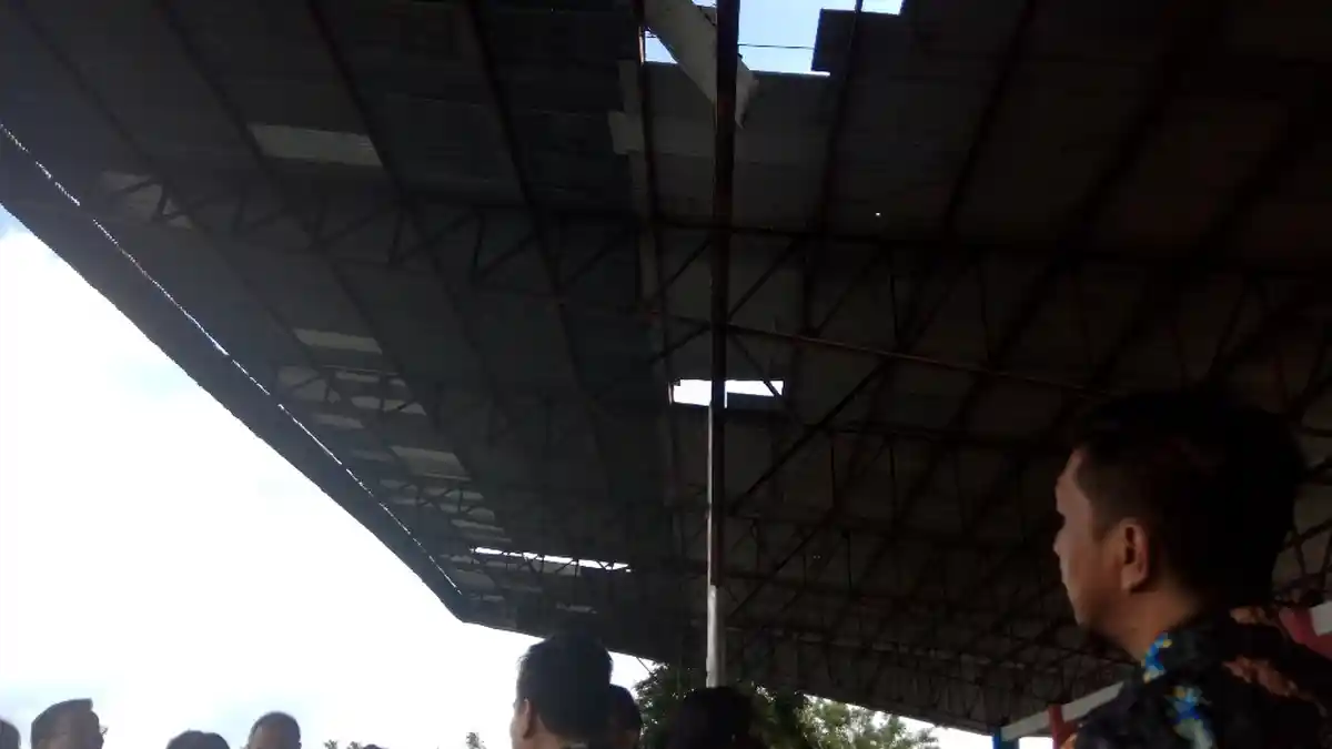 Stadion Dua Sudara Bitung Luput dari Perbaikan Tahun Ini