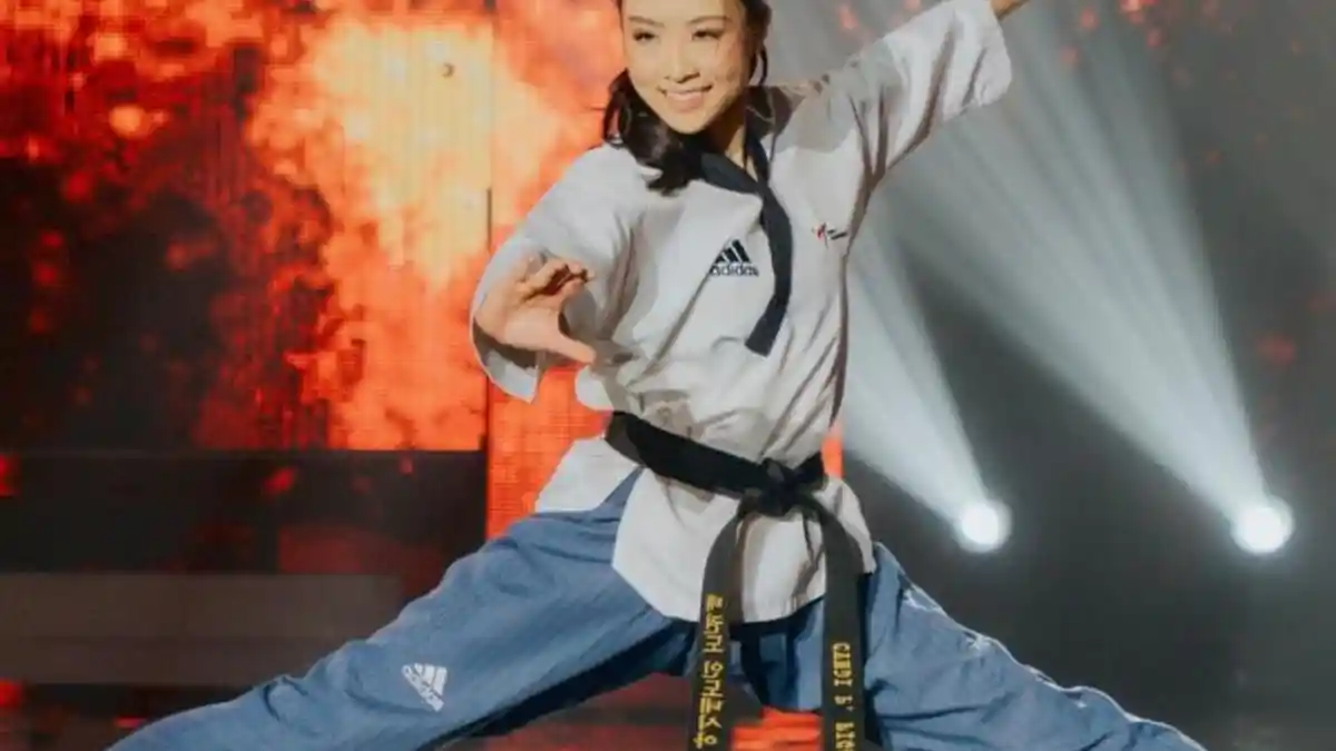 Atlet Taekwondo Sumut Cyndi Patricia Figo Targetkan Medali Emas di PON 2024