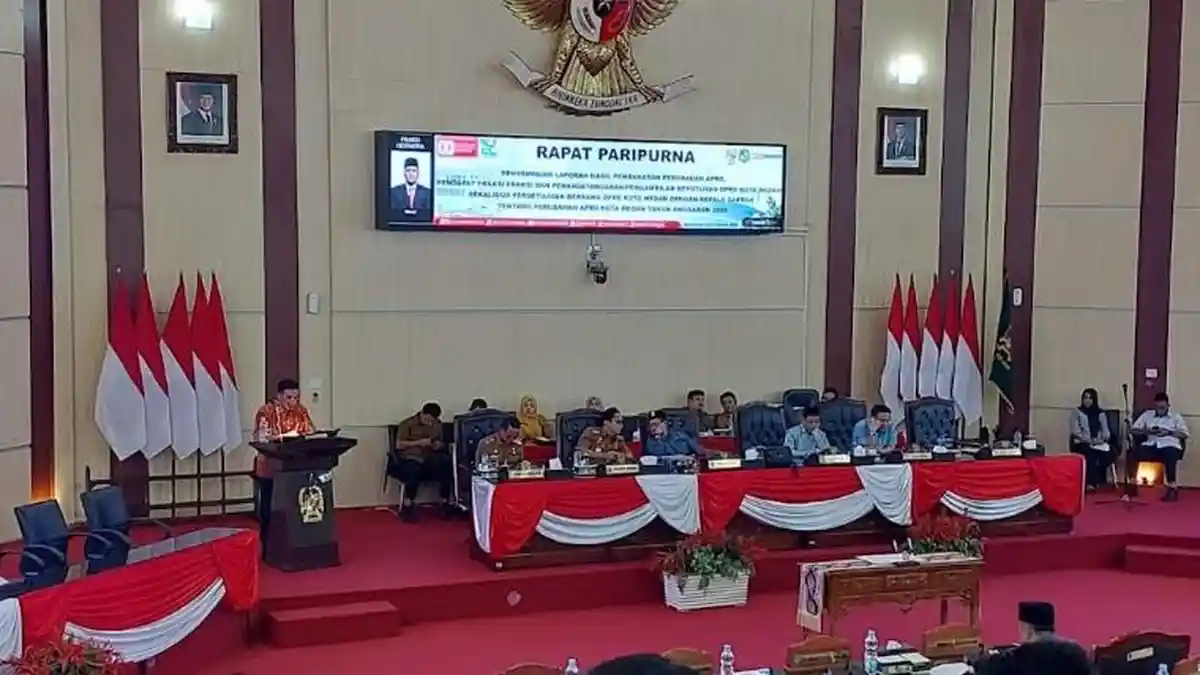 P-APBD Kota Medan 2025 Disahkan, Pendapatan Daerah Turun 8,7 Persen