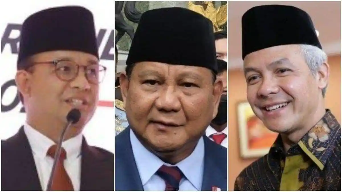Hasil Survei Litbang Kompas: Elektabilitas Capres Ganjar Pranowo Teratas, Disusul Prabowo dan Anies