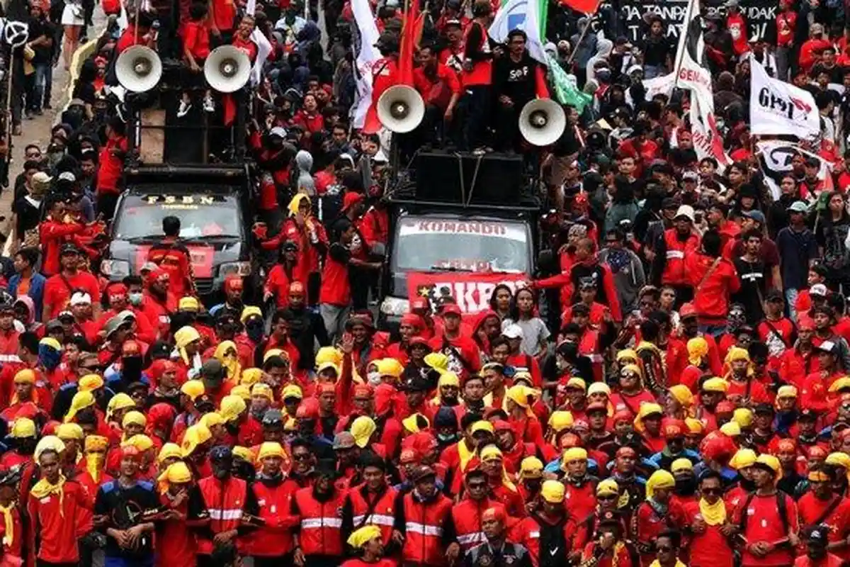 Aksi May Day 2020 Resmi Dilarang karena Ancaman Wabah Corona, yang Nekat Dibubarkan Paksa, Info