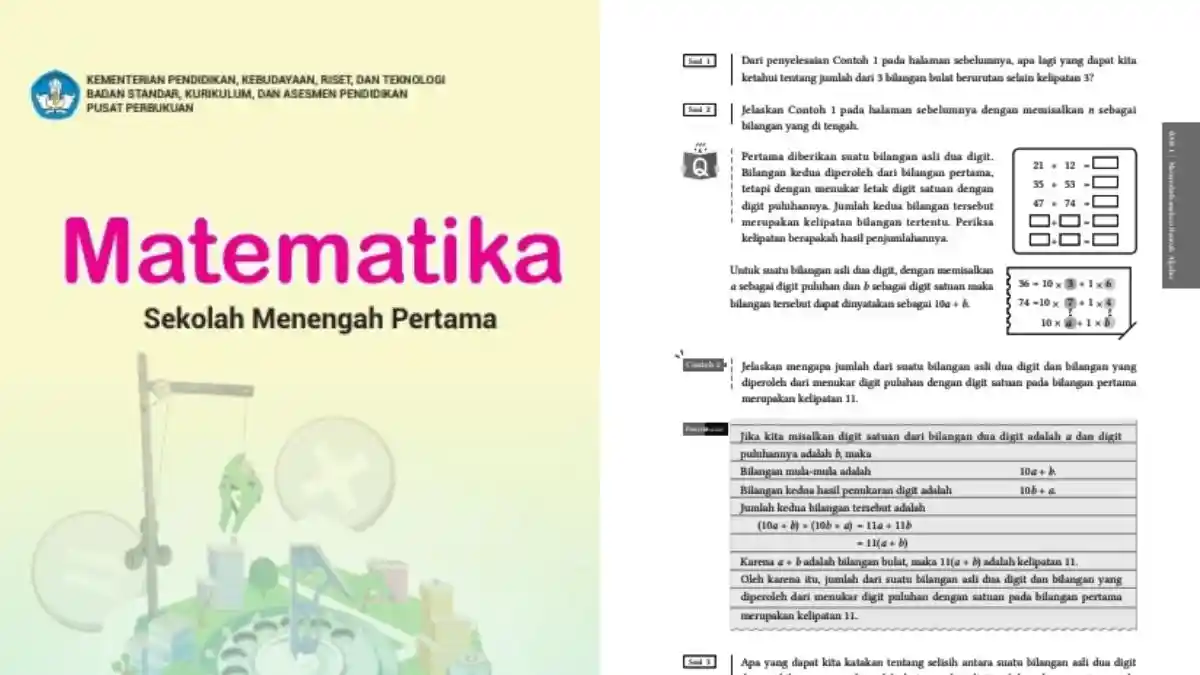 Kunci Jawaban Matematika Kelas 8 Kurikulum Merdeka Halaman 17: Menggunakan Bentuk Aljabar