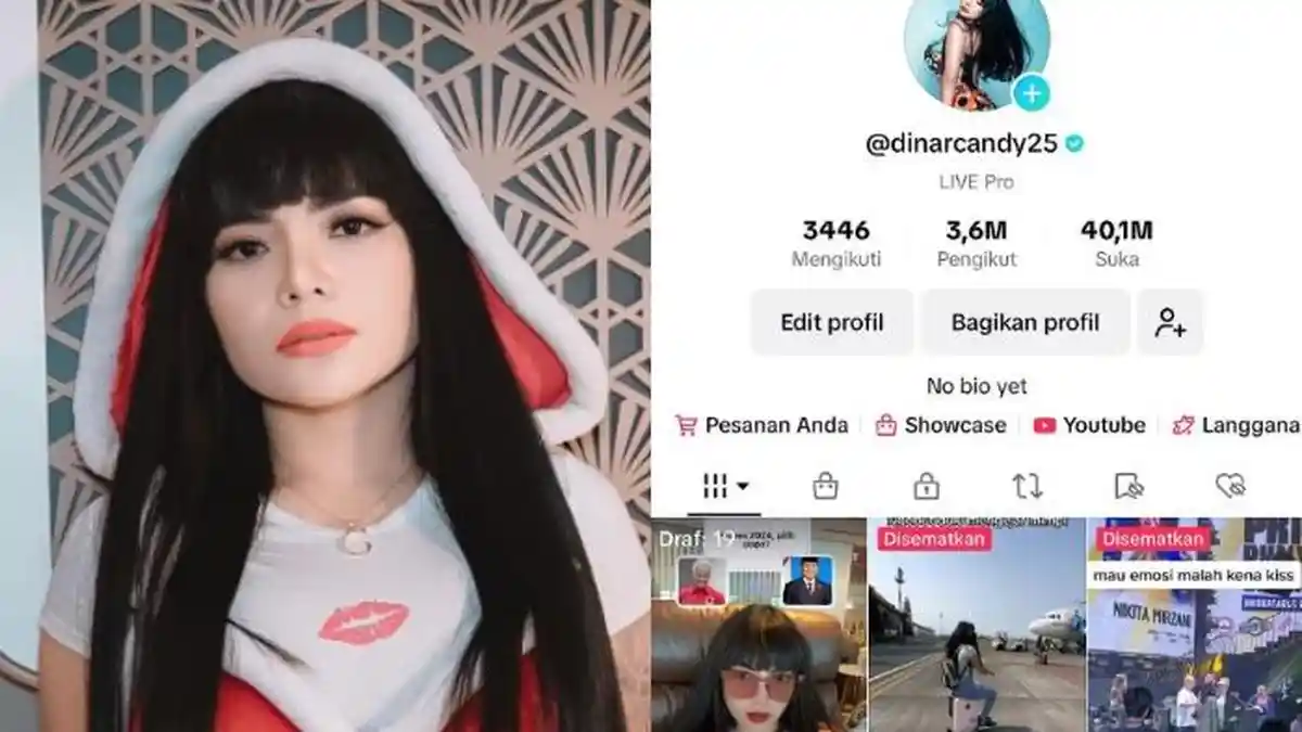 Ogah Main Media Sosial Lagi, Dinar Candy Jual Akun TikTok Pribadinya Seharga Rp 20 M