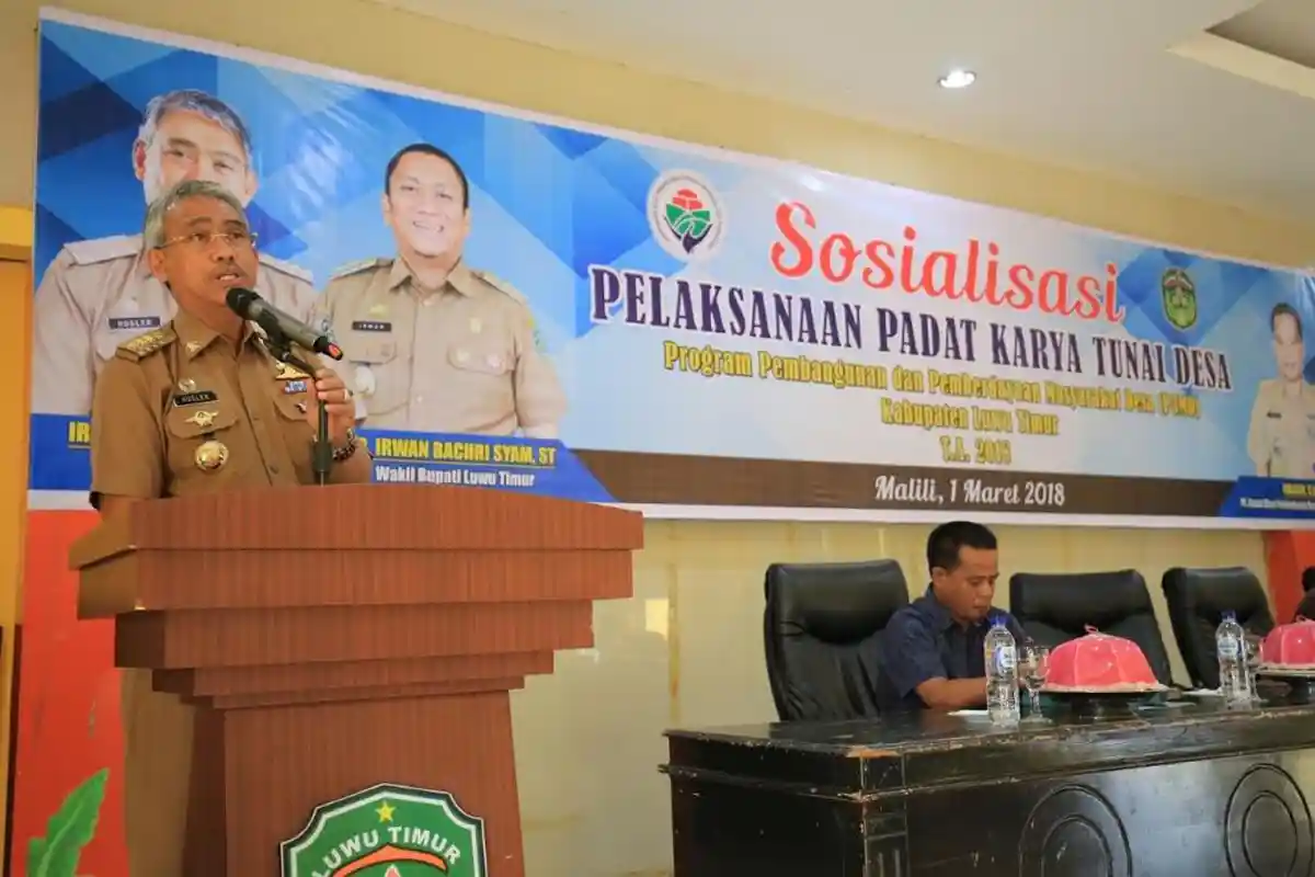 Segini Total Jatah Dana Desa Luwu Timur Tahun Ini