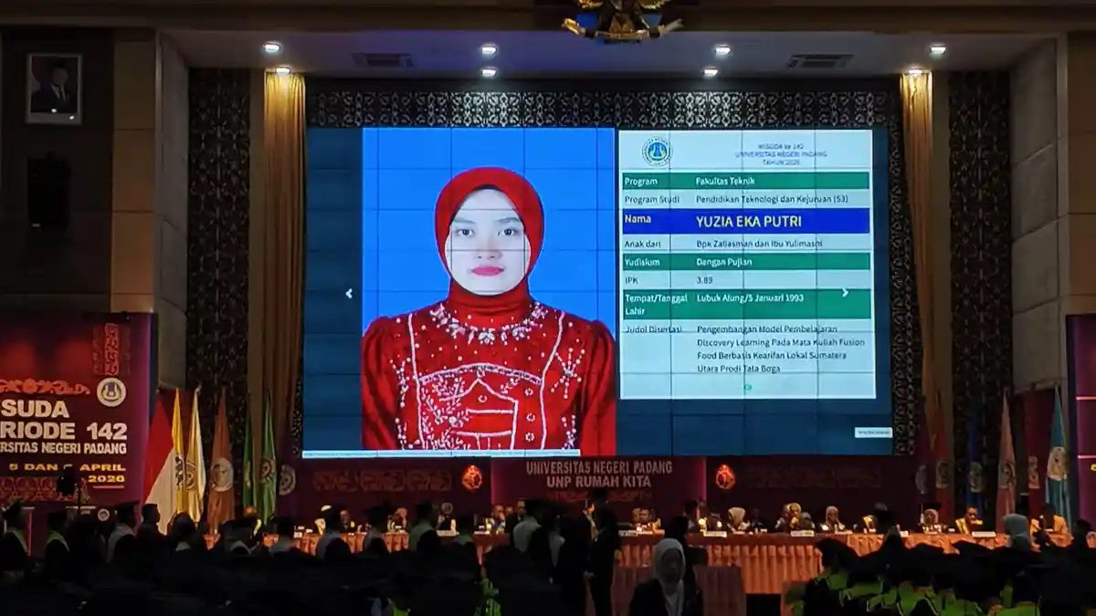 UNP Tekankan Tiga Keberanian bagi Wisudawan di Tengah Tantangan Global dan Era AI