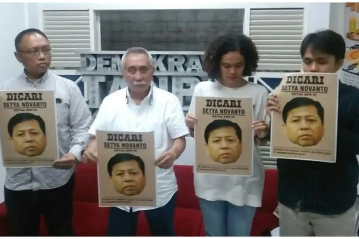 Poster 'Dicari Setya Novanto Ketua DPR RI' Mulai Disebar