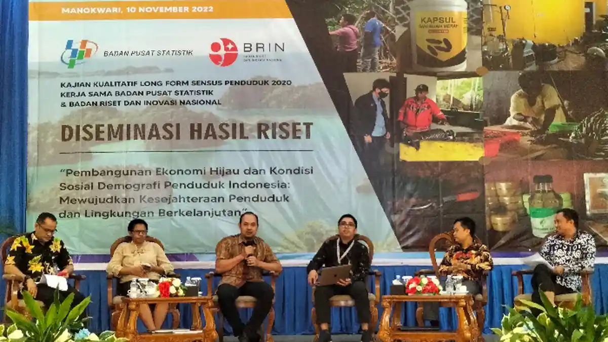 Riset BPS-BRIN, Peran Sosial Demografi Dukung Pembangunan Ekonomi Hijau