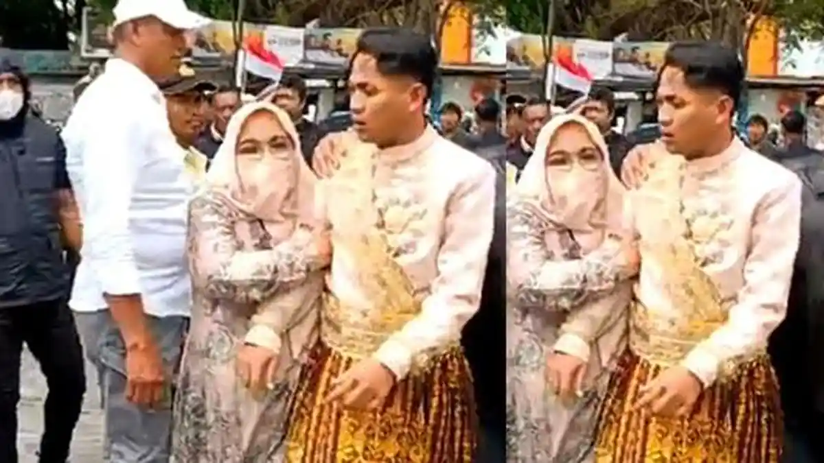 Sosok Pengantin Makassar Lapor Polisi Imbas Resepsi Sepi, Ngaku Rugi Tamu Terjebak Macet karena Demo