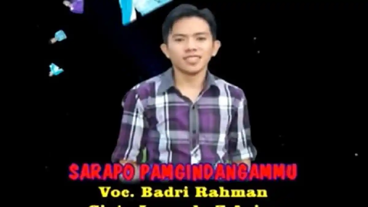 Lirik Lagu Mandar Sarapo Pangindangammu - Badri Rahman