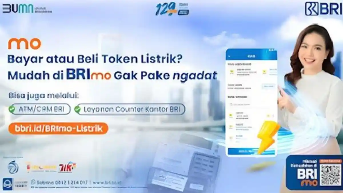 Beli Token Listrik Tengah Malam Tanpa Robet dengan Mobile Banking BRImo!
