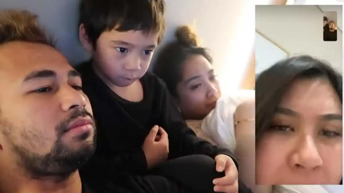 Raffi Ahmad Buat Syahnaz Sadiqah Nangis saat Video Call, Jeje Govinda Malah Senyum-senyum