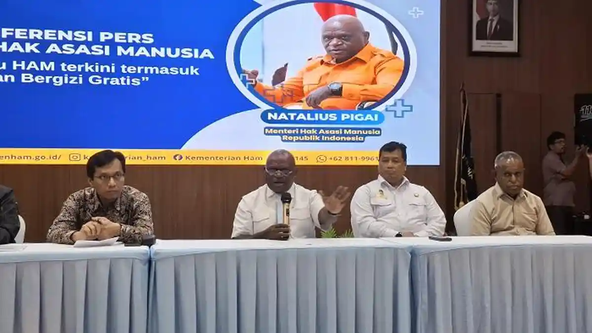 Menteri HAM Natalius Pigai Klaim Pelaksanaan Program MBG 99,99 Persen Berhasil, Apa Indikatornya?