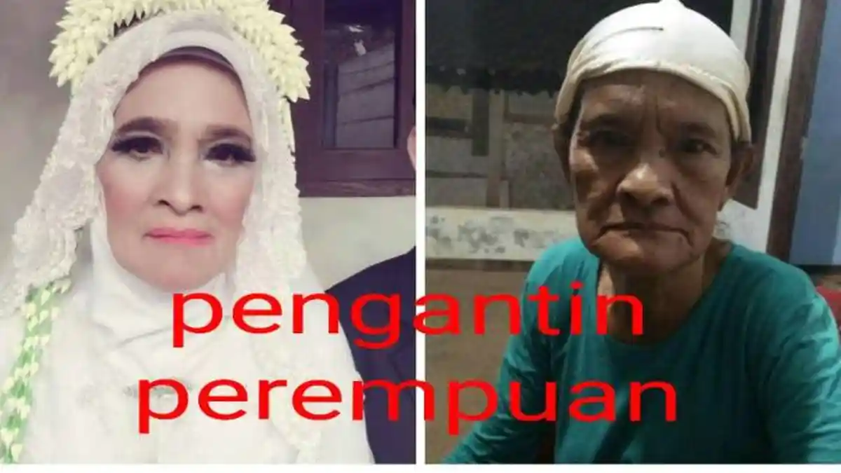 Nikah Sama Pria 21 Tahun, Mempelai Wanita Dijuluki 'Nenek Rasa Perawan'
