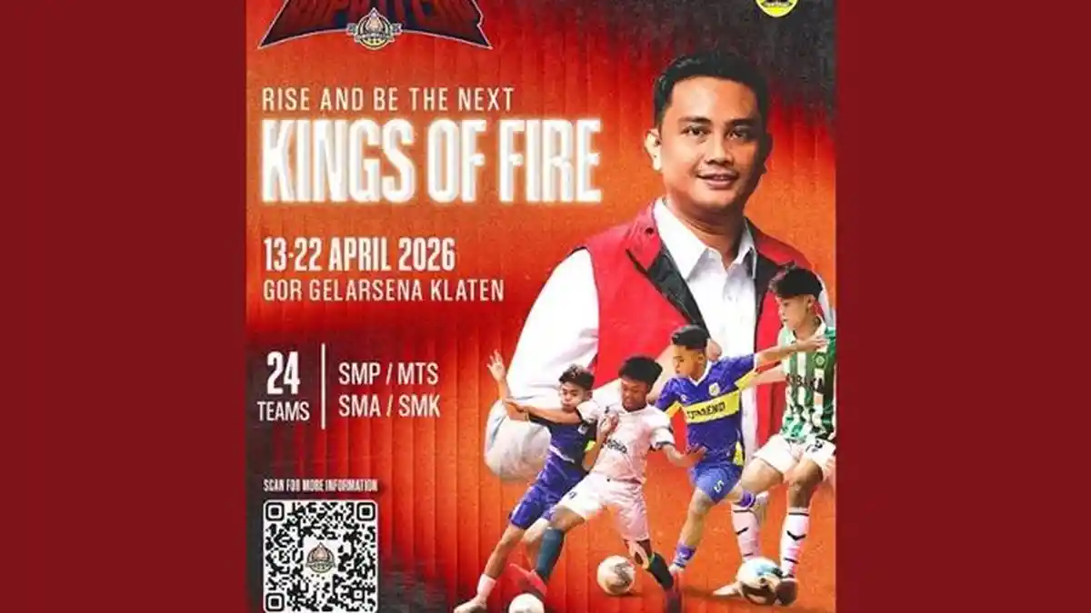 Pendaftaran Bupati Cup Klaten 2026 Telah Dibuka, Para Talenta Futsal SMP dan SMA Siap Bertanding