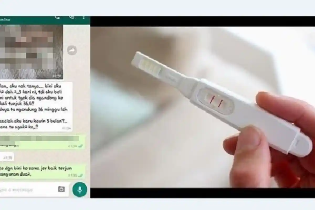 Pria yang Baru Nikah 3 Bulan Heran Istrinya Sudah Hamil 36 Minggu,  Ternyata Malah Bikin Ngakak